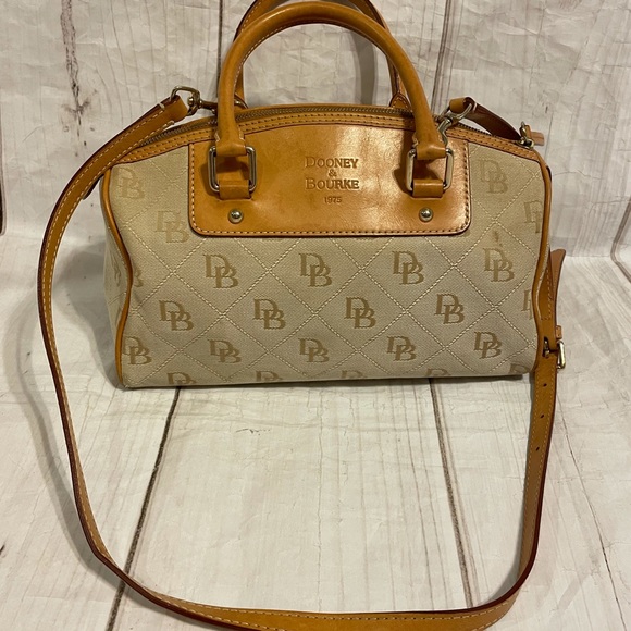 Dooney and Bourke mini domed tassel satchel - Picture 3 of 12